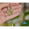 Набор из 2-х кулонов "Best Friend". Бронза